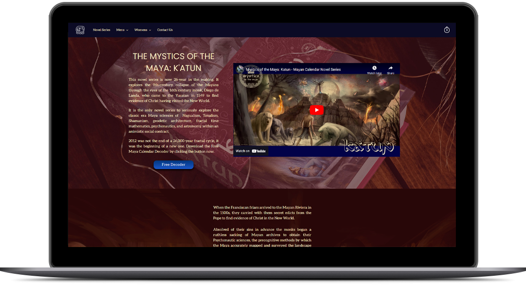 N1-Mailbox Responsive WordPress Website Design for Mystics Of Maya By Brandbees.net