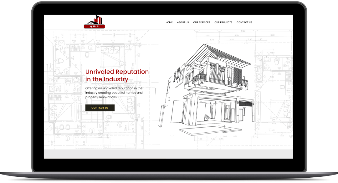 Responsive WordPress Website Design for QMS Associates By Brandbees.net
