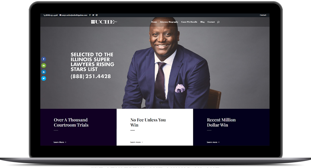 N1-Mailbox Responsive WordPress Website Design for Uche PC By Brandbees.net