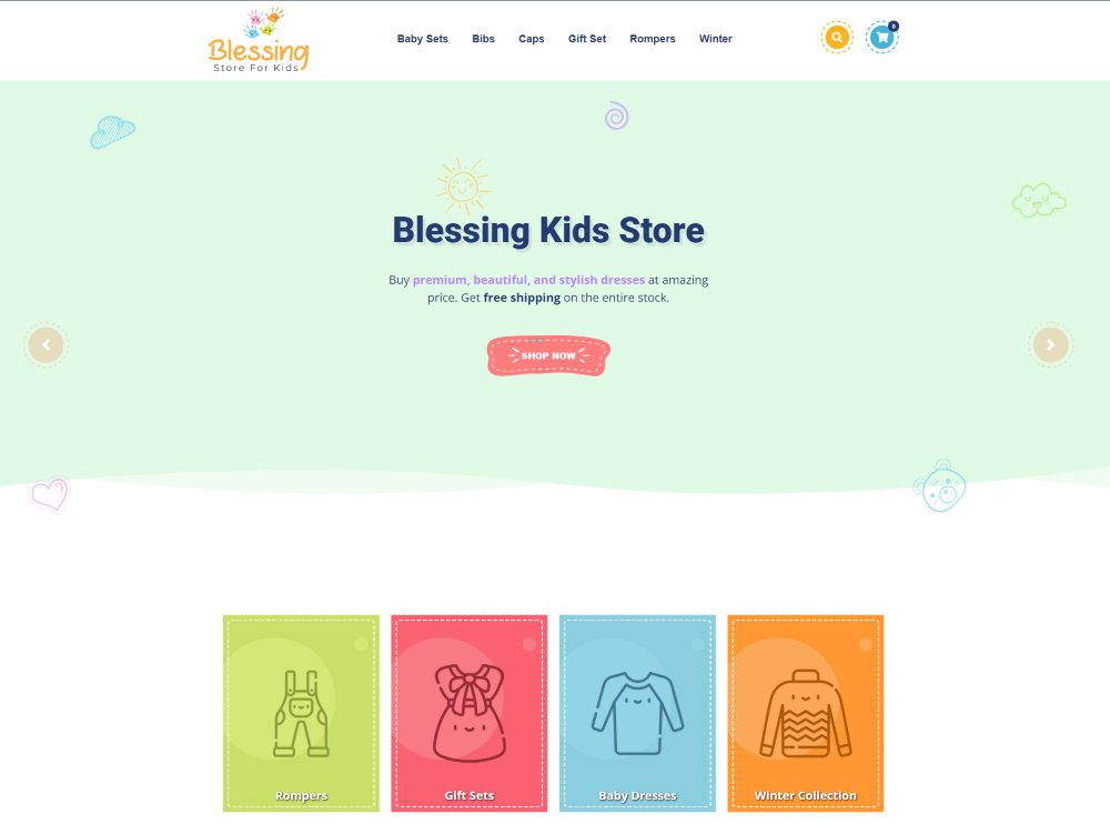 Minimalistic web design