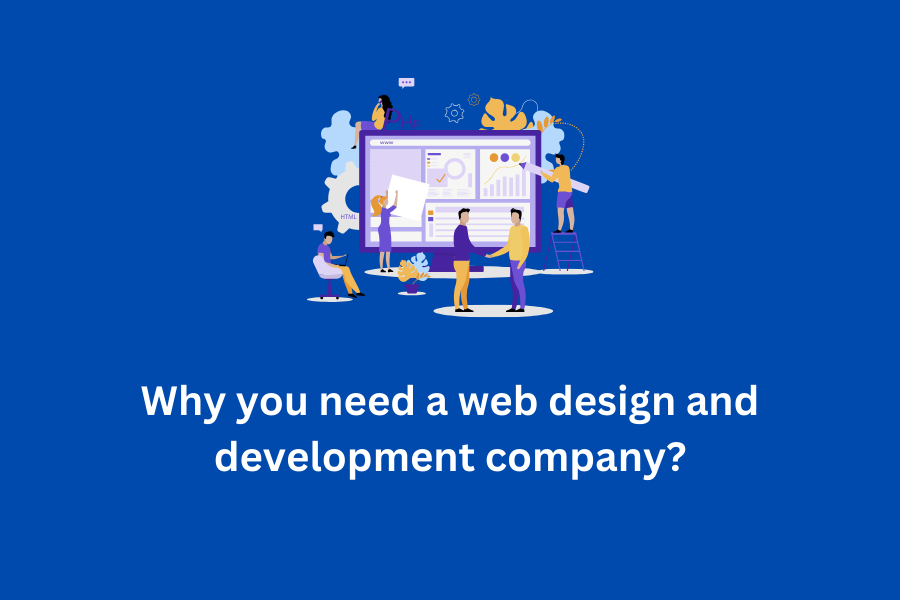Why you need a web design and development company