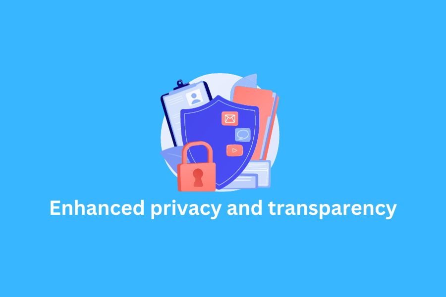 Enhanced privacy and transparency
