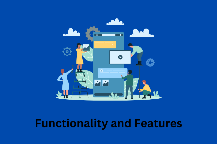 Functionality and Features for travel agency website